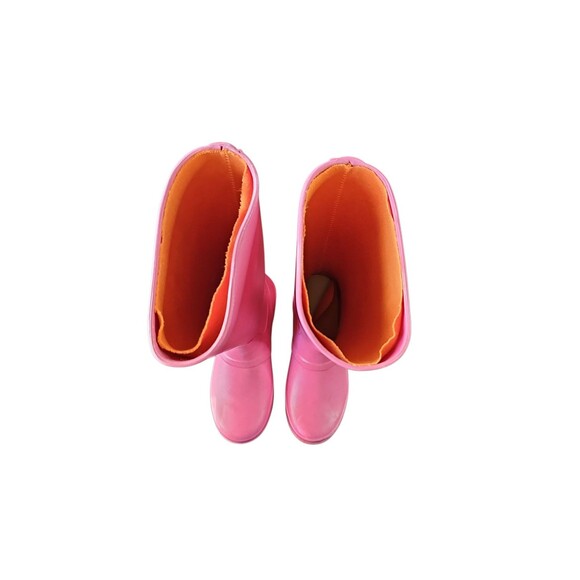 Polo Ralph Lauren Kids Philippa Fuchsia Rain Boot Sz 2 - Picture 5 of 11